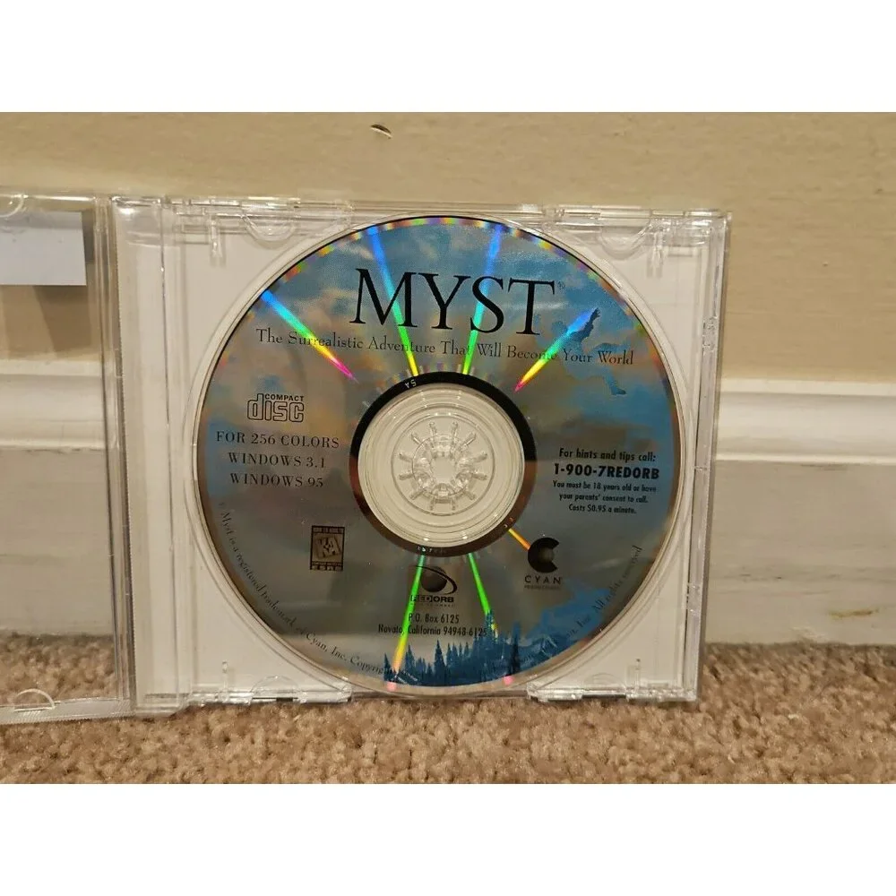 Myst (Apple, 1993) Disc Only